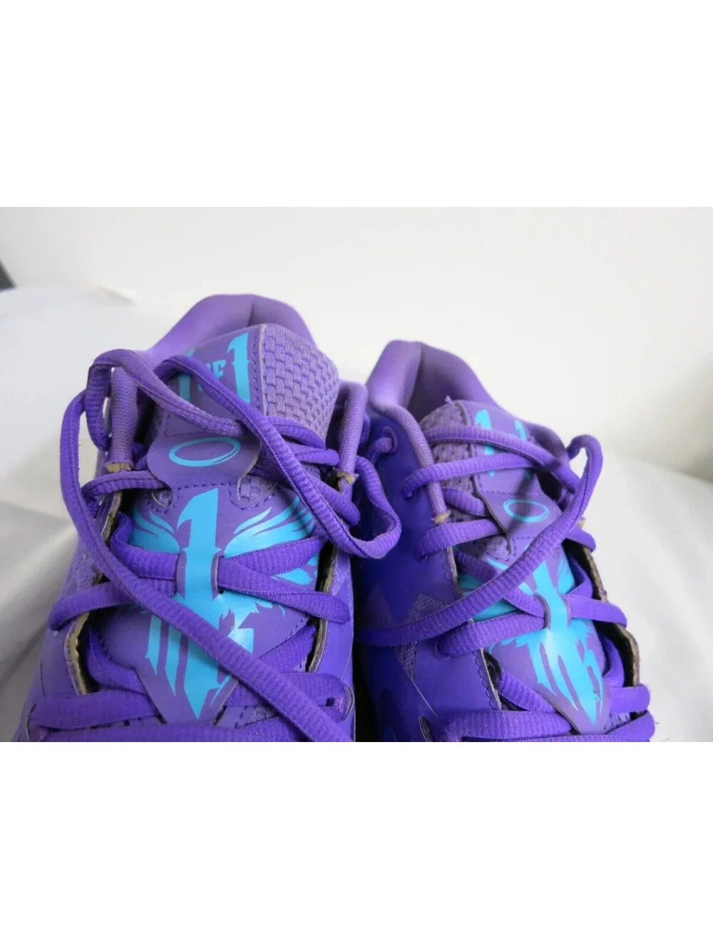 MELO 1 of 1 Puma MB.01 Queen City Purple Basketball Shoes Lamelo Ball sz 13